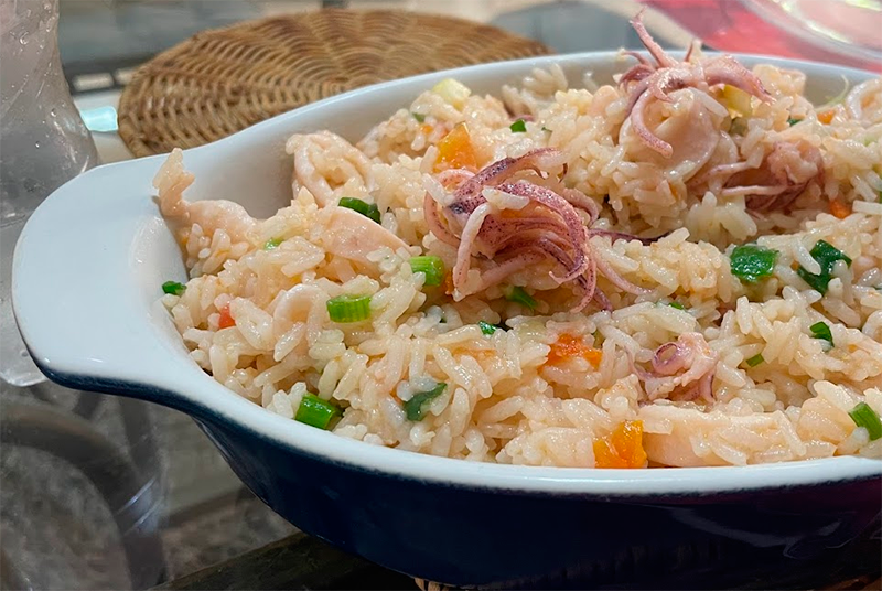 Receita de arroz de Lula