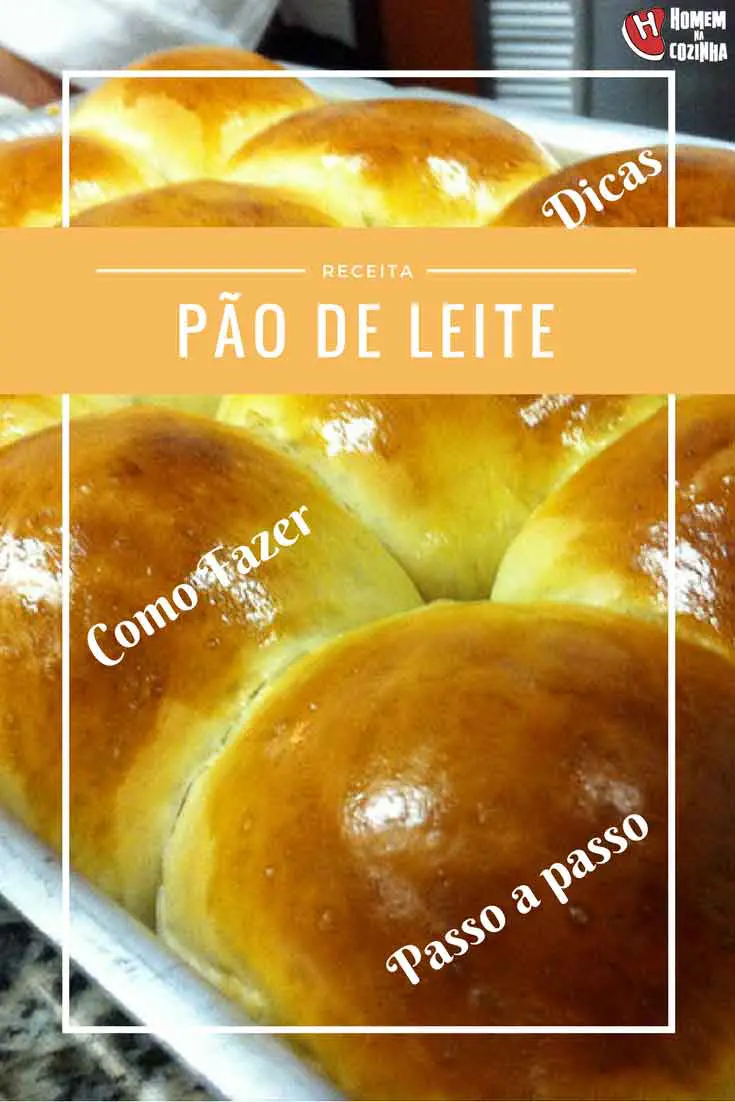 Receita de Pão de leite