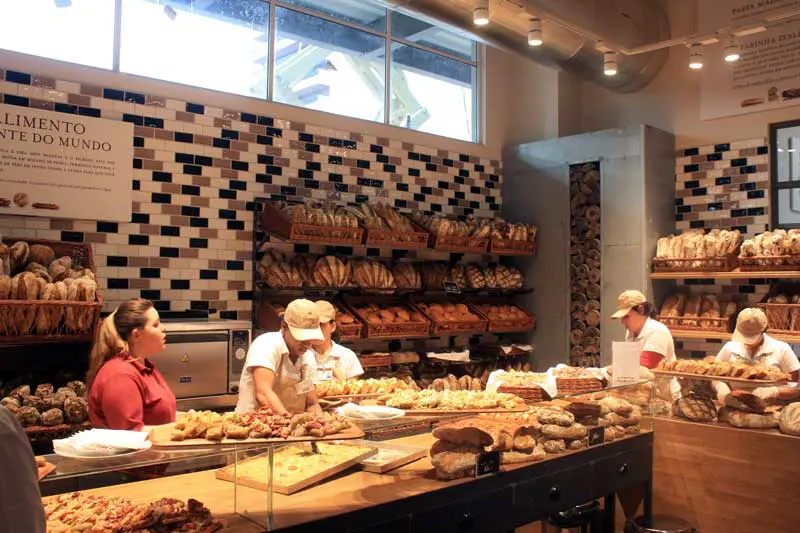 La Paneteria é a padaria do Eataly, produzindo diariamente os pães com fermentação natural, foccacias napolitanas e outras opções para almoços ou lanches.
