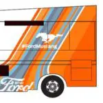 Food truck envelopado Mustang